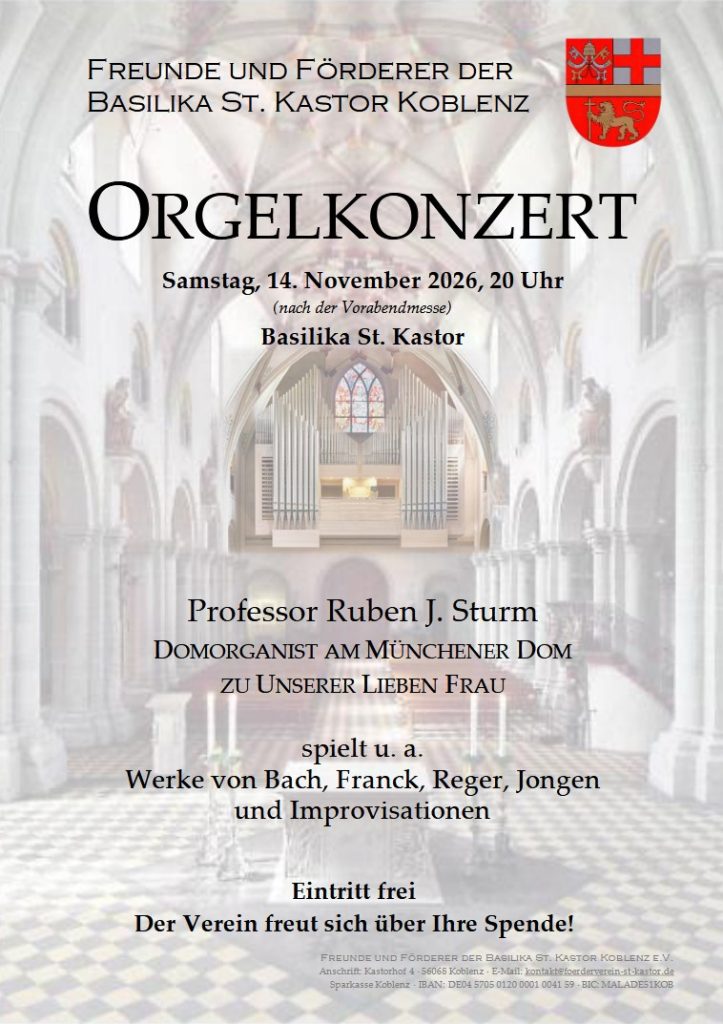 Orgelkonzert 14.11.26 Plakat
